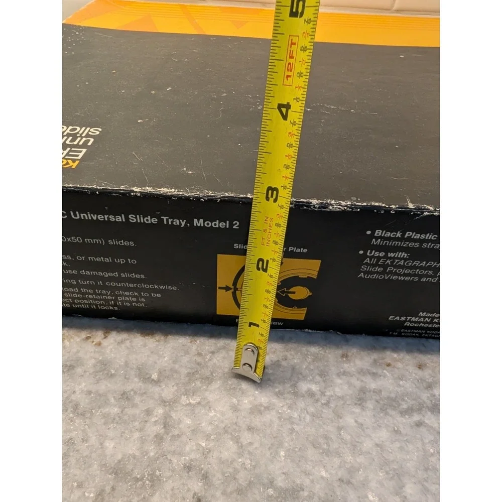 Kodak Ektagraphic Universal Slide Tray Carousel Model 2 Holds 80 slides